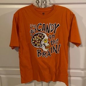 Orange Halloween tee shirt
